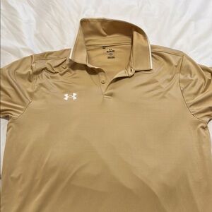 Under Armour Men's Gold Polo Shirt